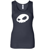 Lady Rebel Skull Tank Shirt