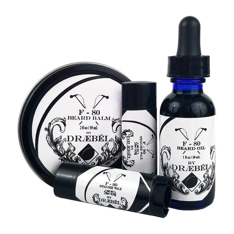 Beard Kit - Beard Oil, Beard Balm & Stache Wax